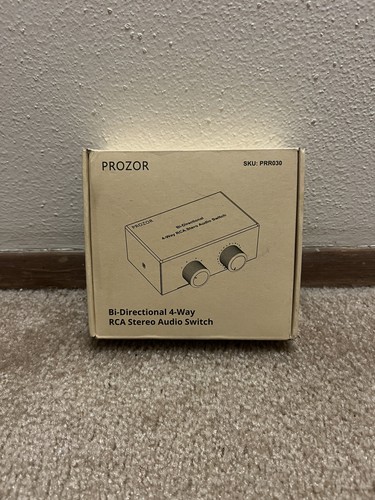 Prozor interruttore audio