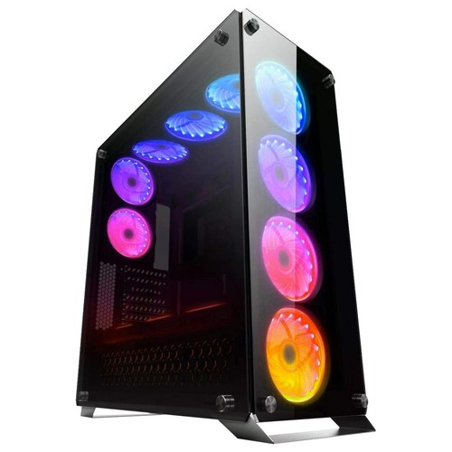 Case full tower gaming rgb - case,