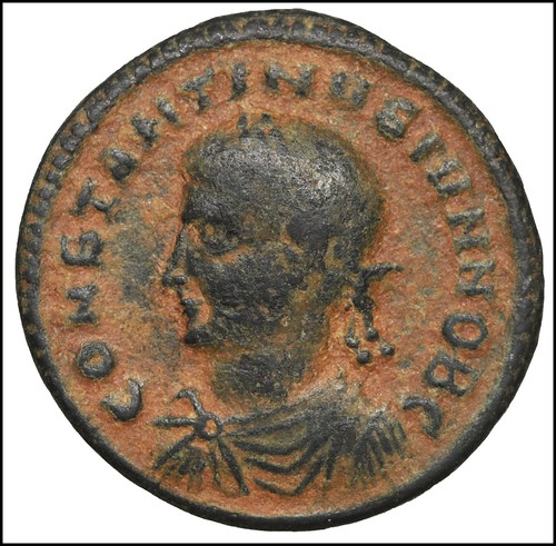 Costantino cesare follis - costantino ii,