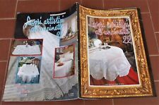 Rivista LAVORI ARTISTICI ALL'UNCINETTO 22° - Ed Mani di Fata 22 - 1990 Ricamo