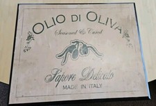  Insegna in legno OLIO DI