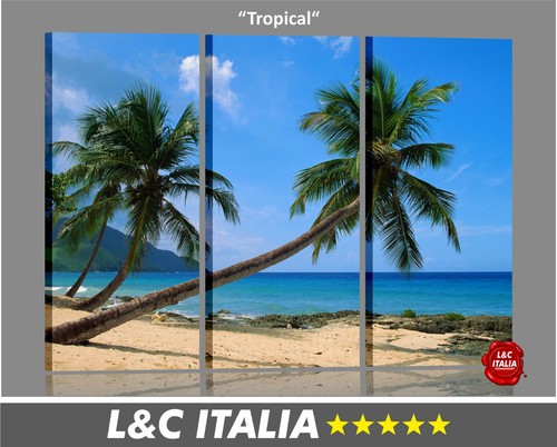 Tropical quadri stampa - -,