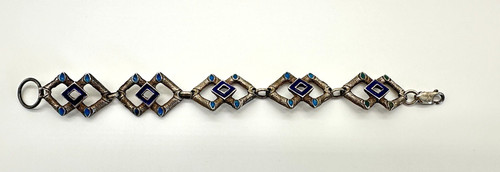 Argento 925 bracciale vintage - argento,