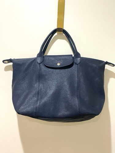 Borsa tracolla longchamp blu - borsa,