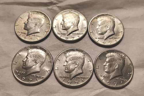 Moneta 50c mezzo dollaro 1971
