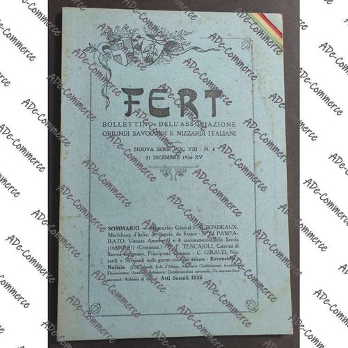Fert bollettino associazione - fert,