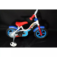 Bicicletta per Bambino 10 Pollici con Rotelle 2 3 4 anni Bici Bimbo Dino Bikes
