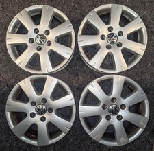 4x Cerchi 15" Originali VW Volkswagen Caddy 6,5Jx15 ET50 5x112  2K1071495666 