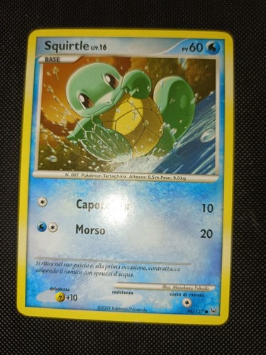 Platino squirtle 127 - squirtle, 96/127