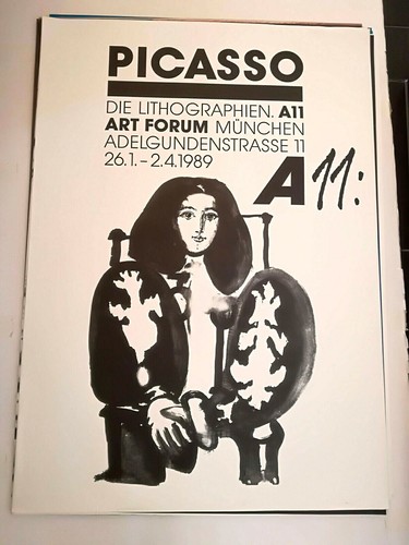 Manifesto picasso litografie - picasso,