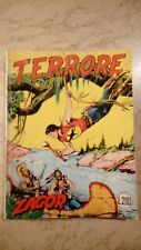 Zagor Zenith 53 Terrore ricopertinato effetto vintage - molto buono
