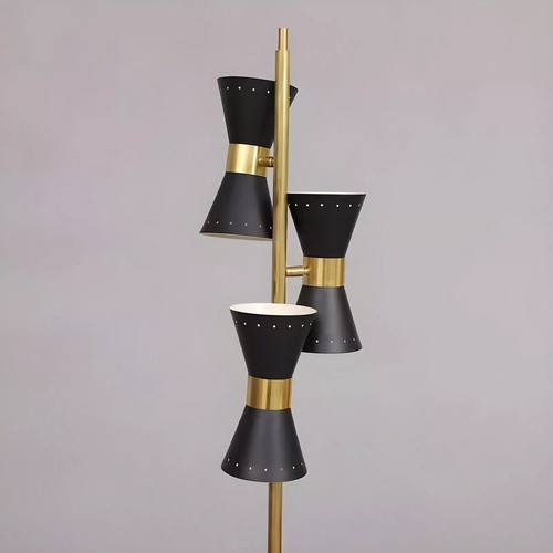 Lampada terra ottone - da,