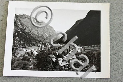 Foto montagna valle paese - foto, e