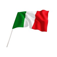 BANDIERA ITALIA ASOLA PER ASTA TRICOLORE NAZIONALE ITALIANA GRANDE 150X90 90x60