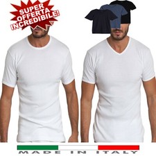 3 Maglia Intima Uomo Mezza
