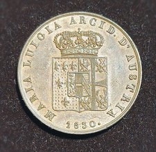 Centesimi 1830 maria - 5, luigia