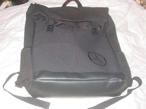 Zaino mercedes benz tela pelle - zaino,