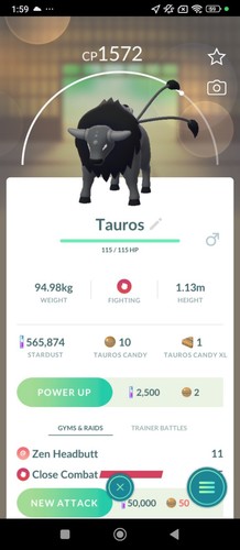 Paldean combat tauros - combat,