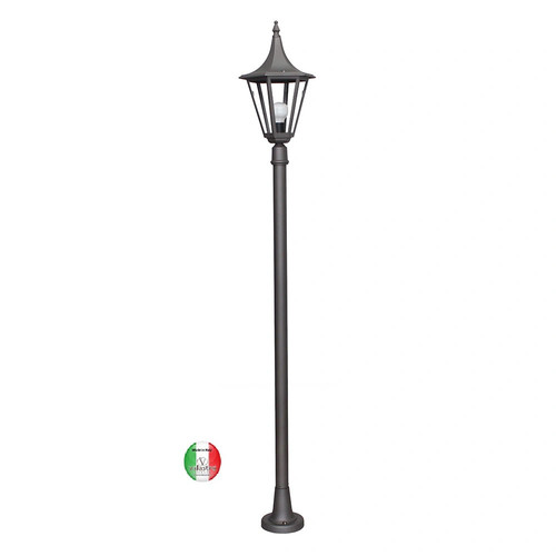 Lampione giardino fusione - lampione,
