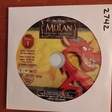 DVD- Walt Disney  Mulan