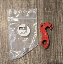 Gancio Deragliatore Posteriore Rosso per Bici Pinarello Stevens Thompson | Pilo D108