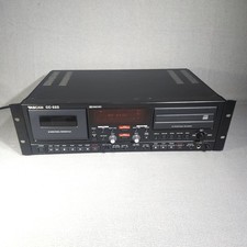 Tascam CC-222 Cassette Deck/Lettore CD Professionale Combo, Testato