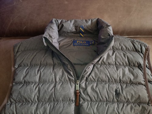 Gilet polo ralph - gilet, grigio