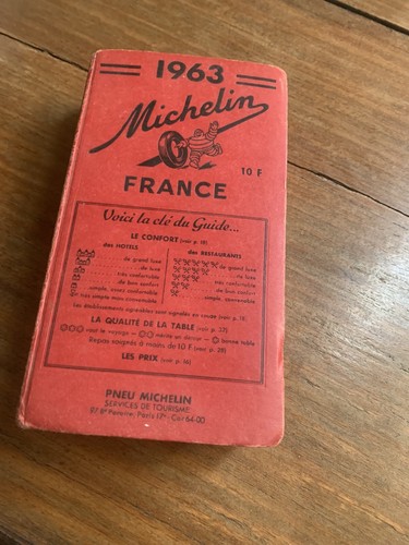 Guida michelin 1963 france - michelin,