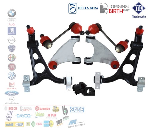 Kit 8pz bracci sospensione - kit,