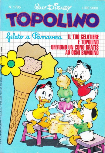 Topolino 1795 con figurine - con,