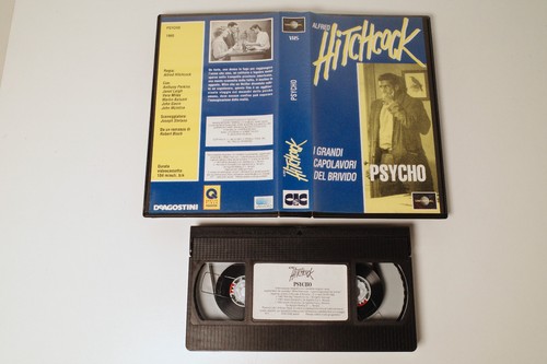 Vhs psycho alfred - psycho, hitchcock