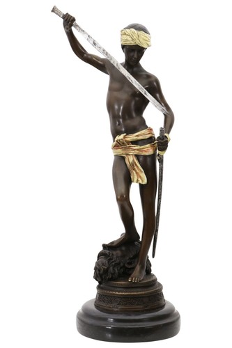 Scultura david goliath - scultura,