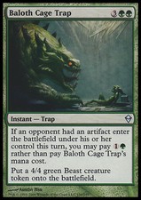MTG 2x BALOTH CAGE TRAP TRAPPOLA GABBIA DEL BALOTH