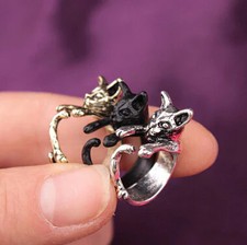 Anello gatto regolabile - anello,