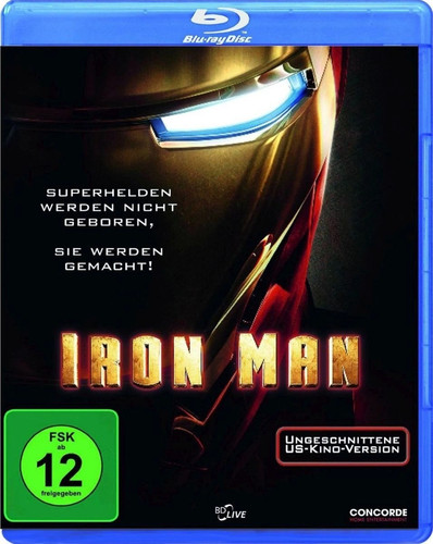 Iron man blu - iron, actionfilm