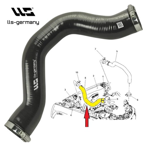 Tubo aspirazione per jeep - tubo,