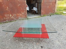 Tavolino da salotto in vetro