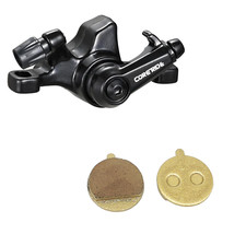 Pastiglia freno per pinza freno CORERIDE meccanica completa in metallo pastiglie freno
