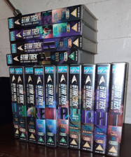 Star Trek : The Original Series - lotto 14 VHS PAL serie originale - inglese