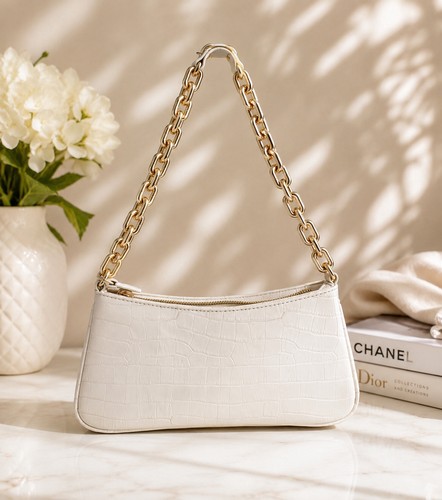 Borsa tracolla zara bianca - borsa,