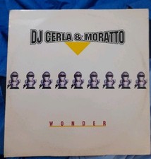 DJ CERLA & MORATTO  Wonder  1995 Techno Happy Hard Core Mix 12 Disco Vinile 