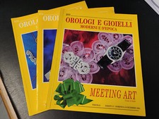 MEETING ART VERCELLI 3 CATALOGHI ASTE OROLOGI E GIOIELLI 1994