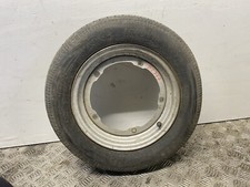 1 CERCHI IN FERRO PIAGGIO APE CAR - POKER 4 Ruote 4.00Bx12H 0601 ORIGINALE B2377