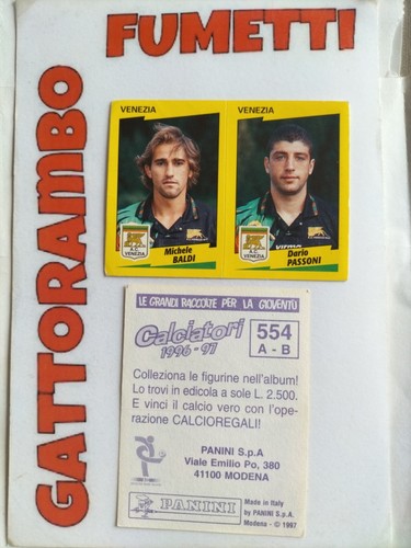 Figurine calciatori 554 - calciatori, n.554