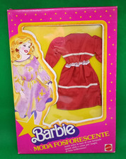 MATTEL - BARBIE MODA FOSFORESCENTE - OUTFIT - ANNI 80 - SEALED