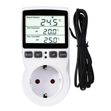 Digitale Termostato Regolatore Temperatura LCD Multifunzione Con Timer E Sonda p