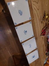 4 Piastrelle Delft 15CM - Set
