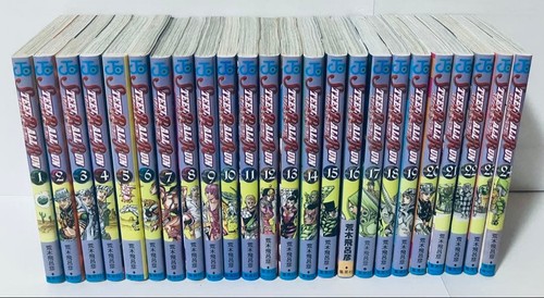 Steel ball run set completo - steel,