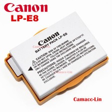 Batteria Canon LP-E8 per Canon EOS Rebel T2i T3i T4i T5i 700D 600D 650D X4 X5 X6