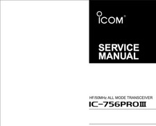 ICOM IC-756Pro3 USER & SERVICE